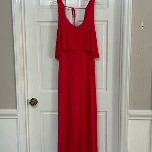 Rolla Coster Collection Maxi Dress Coral